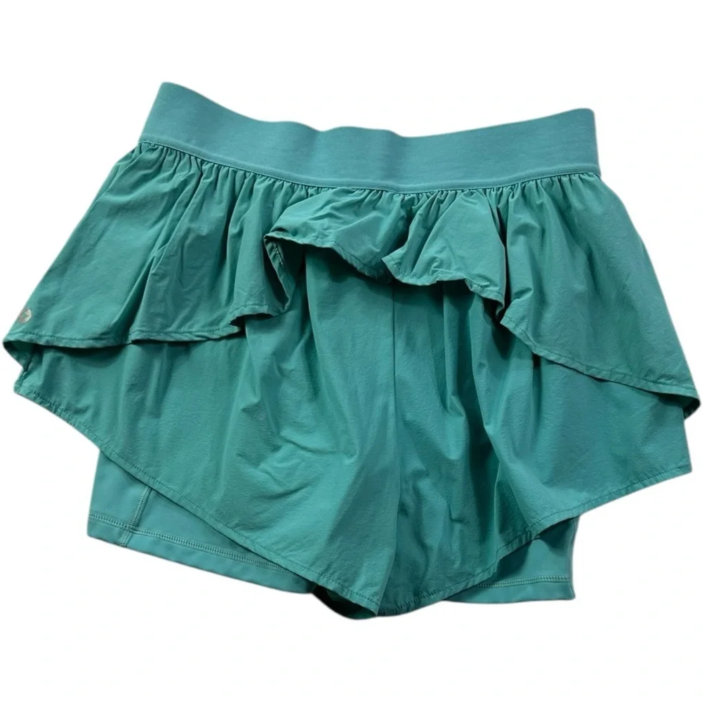 PopFlex On The Run Ruffle Short Size Small - Picture 2 of 4